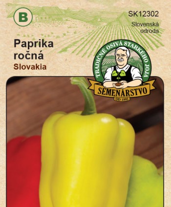 Paprika ročná Slovakia